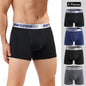 4pcs Cotton Boxer Shorts for Men Soft Underwear Set