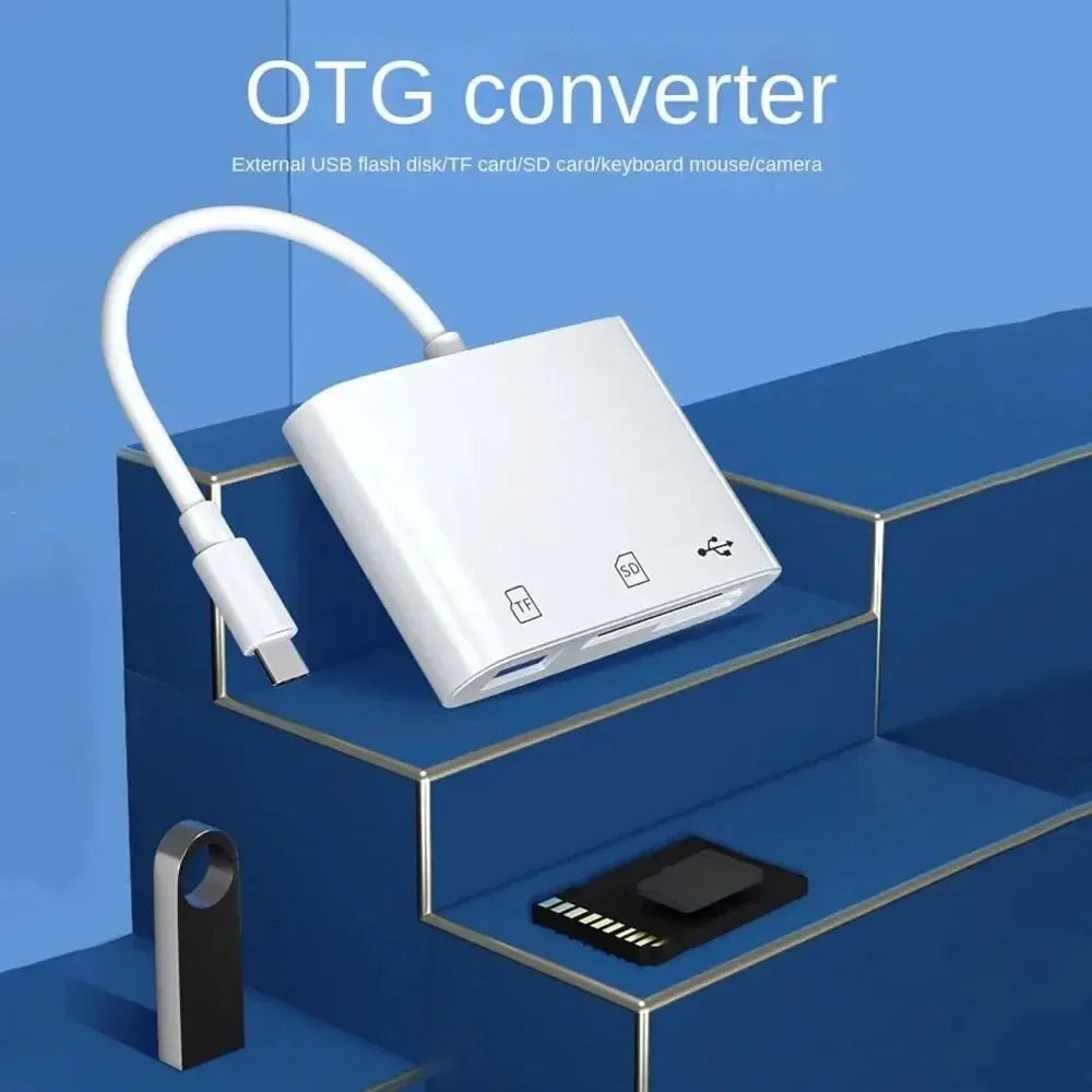 3-in-1 USB-C Hub with HDMI & USB 3.0
