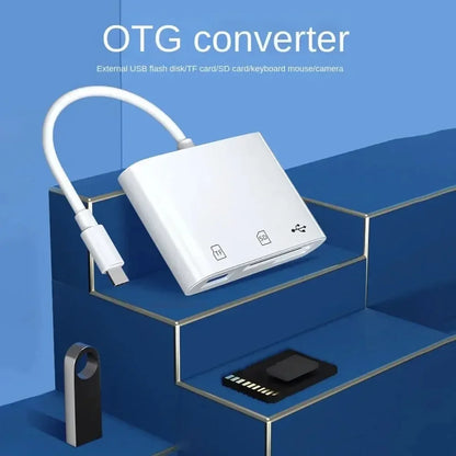 3-in-1 USB-C Hub with HDMI & USB 3.0