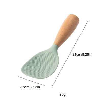 Silicone Non-stick Cooking Spoon Durable Kitchen Gadget