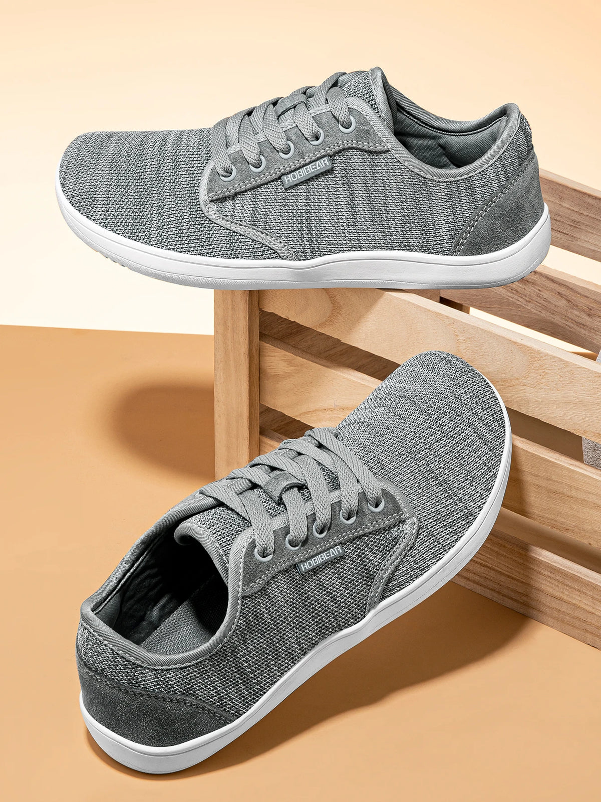HOBIBEAR Minimalist Barefoot Shoes Unisex Mesh Sneakers