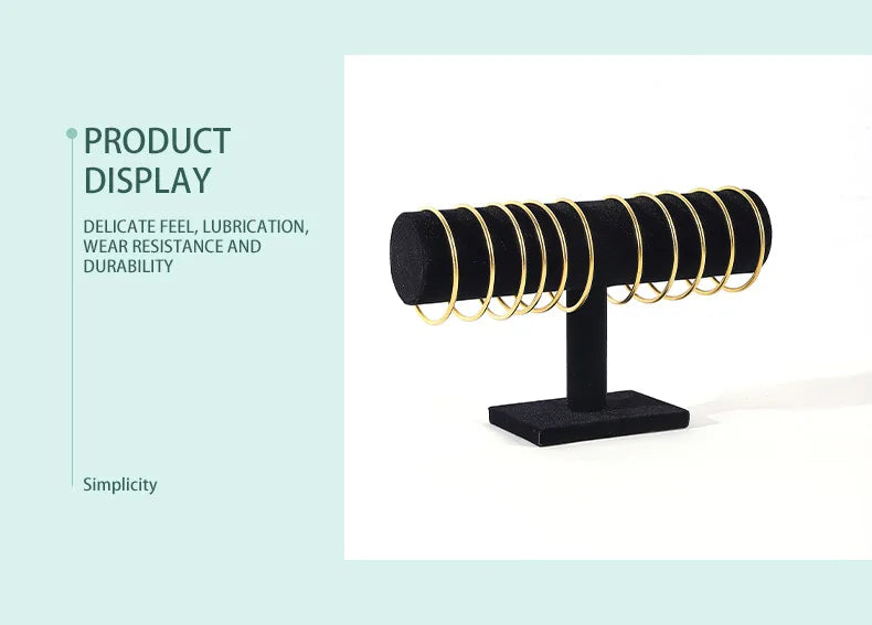 Flannel Single-layer Bracelet Rack Jewelry Display Rack