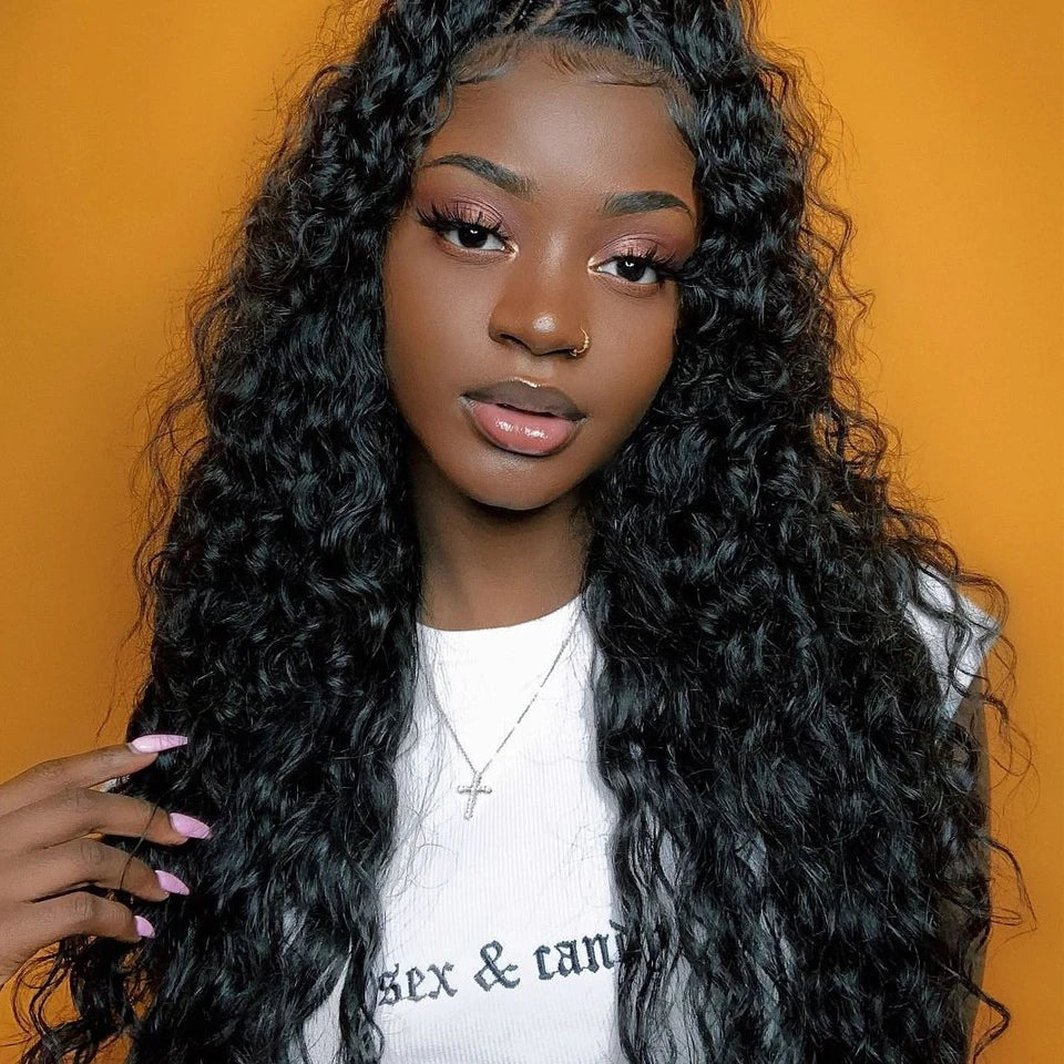 13x6 HD Lace Frontal Wig Loose Deep Wave Brazilian Hair