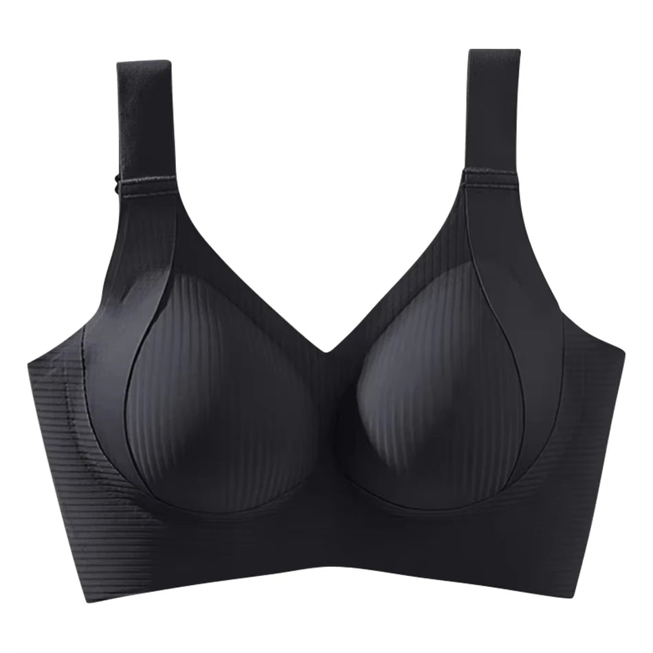 Women's Seamless Wire-Free Bra, Thin Style, Large Size