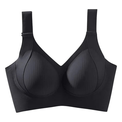 Women's Seamless Wire-Free Bra, Thin Style, Large Size