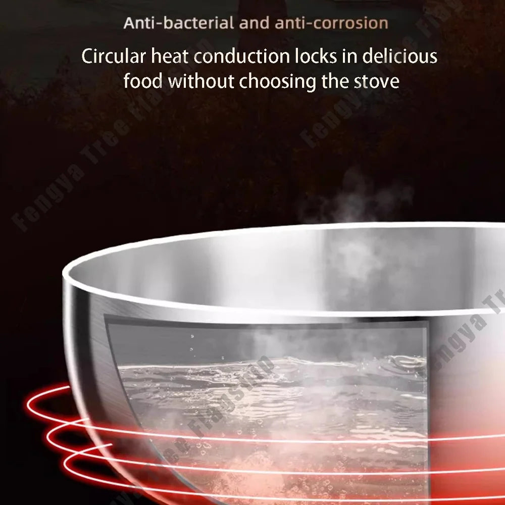 28cm Stainless Steel Non-Stick Frying Pan