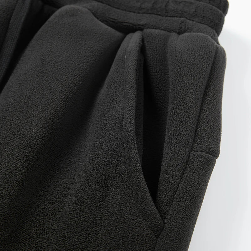 Unisex Winter Fleece Liner Drawstring Sweatpants