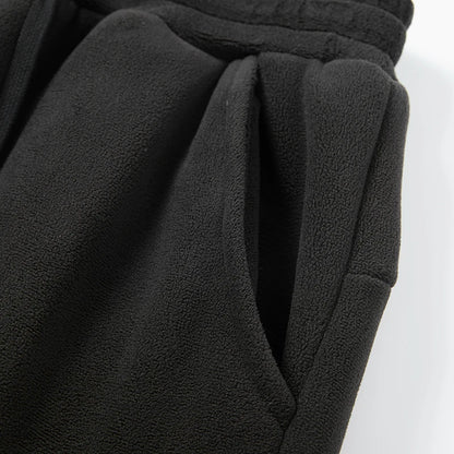 Unisex Winter Fleece Liner Drawstring Sweatpants