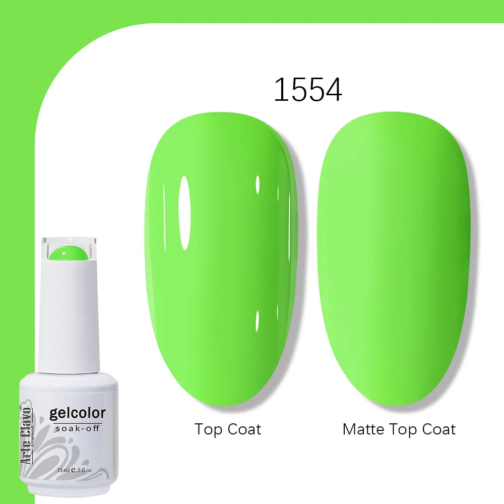 Arte Clavo 15ml UV Gel Nail Polish Summer Colors