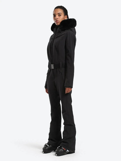 Gsou Women's Winter Snow Jumpsuit Waterproof Ski Suit