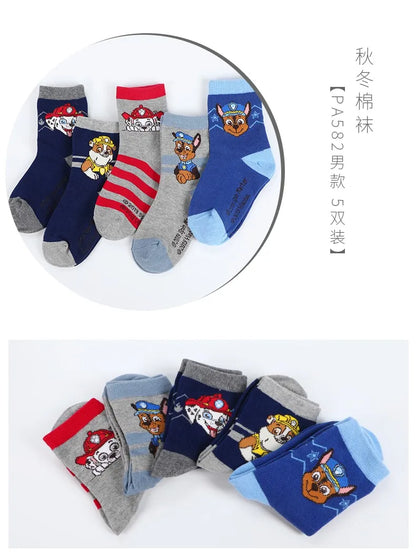 Genuine Paw Patrol Cartoon Socks for Kids