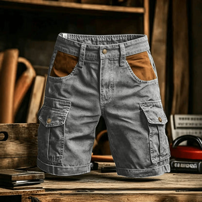 Men's Casual Cotton Bermuda Shorts Plus Size