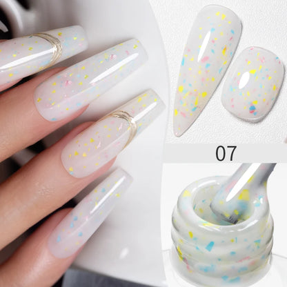 Clear 3D No Wipe Sculpture Gel Nail Polish 15ML