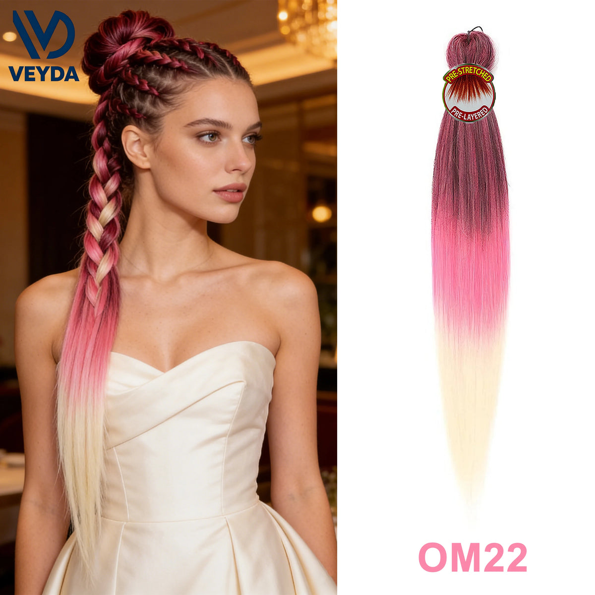 26 Inch Kanekalon Jumbo Box Crochet Hair Extensions