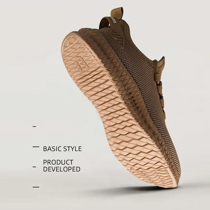 Men's Breathable Non-Slip Sports Sneakers for Outdoor Use