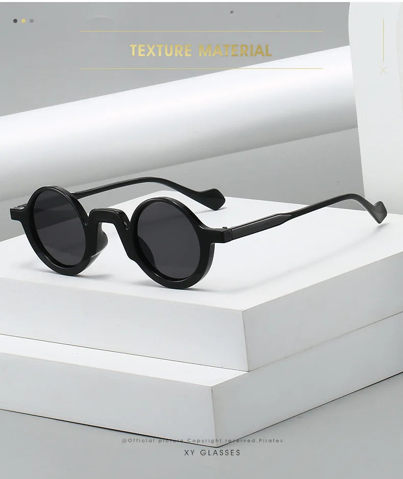 Retro Round Sunglasses for Casual Travel