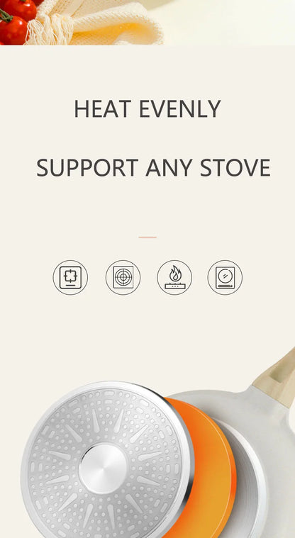 Non-stick Ceramic Frying Pan 28cm for Induction and Gas