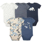 Cotton Summer Girls Bodysuit Set for Newborns