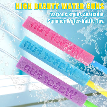 10 Packs Foam Water Guns for Kids Outdoor Fun