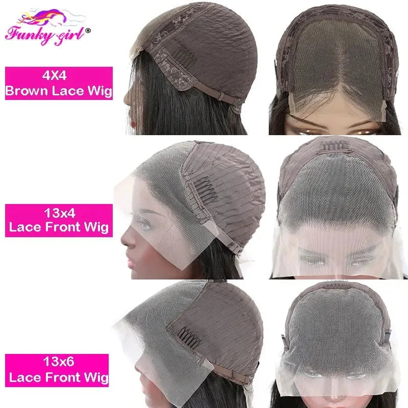 12A Burmese Curly Human Hair Wig Transparent Lace Frontal