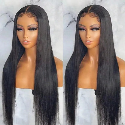 Bone Straight HD Transparent Lace Frontal Wig 26 Inch