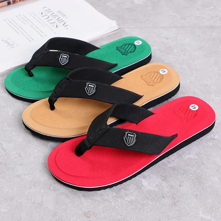 Men's Summer EVA Flip Flops Non-Slip Casual Slides
