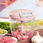 Manual Meat Mincer Garlic Chopper 500/900ML
