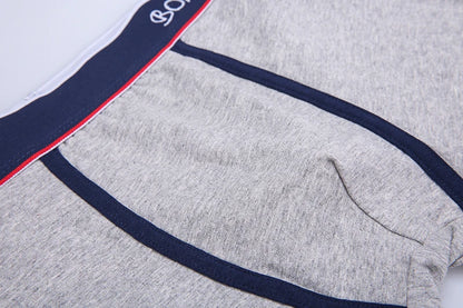 4pcs Cotton Boxer Shorts for Men Soft Underwear Set