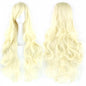 Soowee Curly Long Green Synthetic Hair Wig for Women