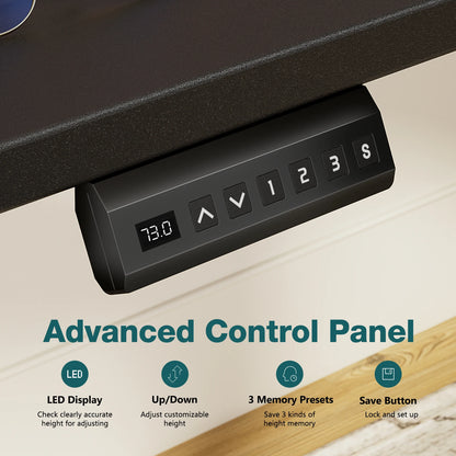 JHK Electric Adjustable Height Standing Desk for Office