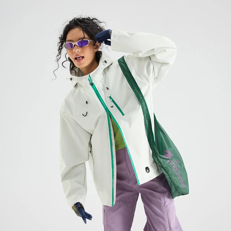 Unisex Waterproof Hiking Jacket Windbreaker