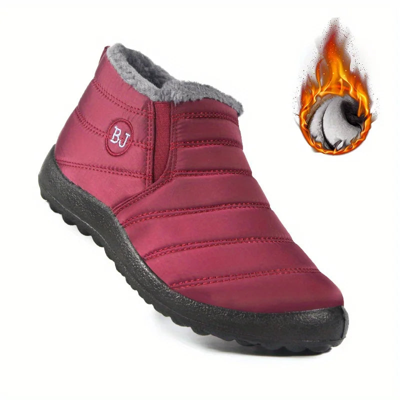 Women's Waterproof Non-slip Snow Boots for Hiking