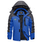 Men's Waterproof Fleece Ski Jacket Parka
