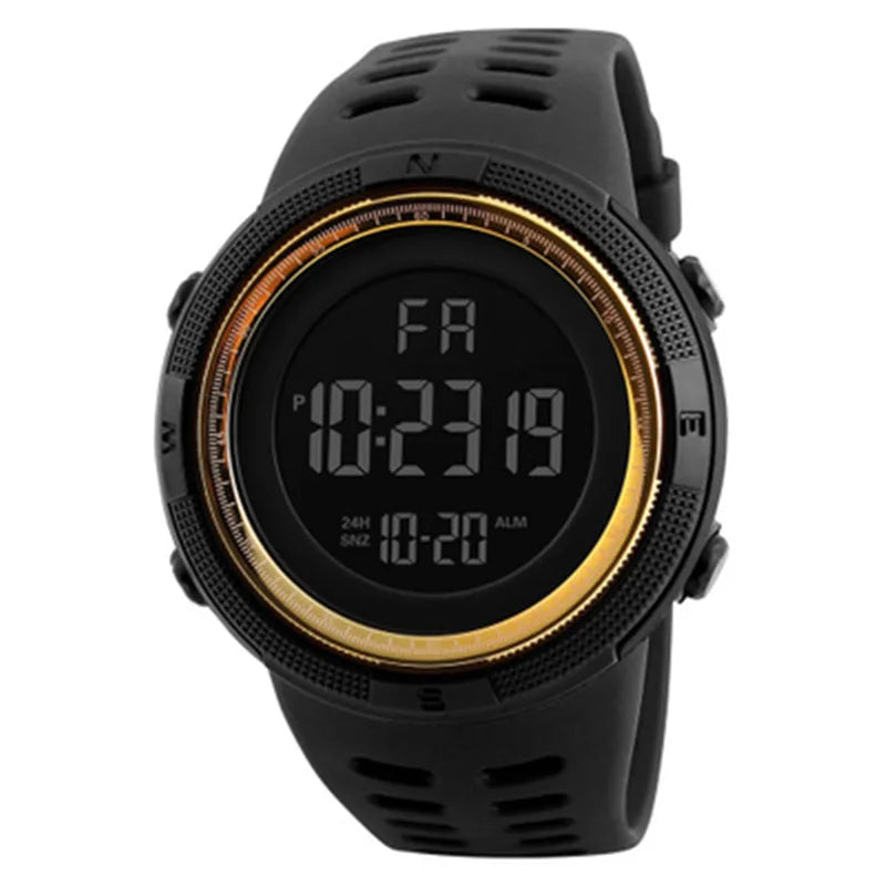 Men's Military Sports LED Digital Watch with Luminous Features