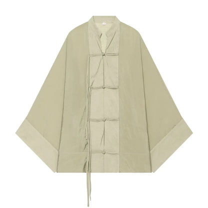 Women's Yellow Long Sleeve Shirt with Knot Decoration