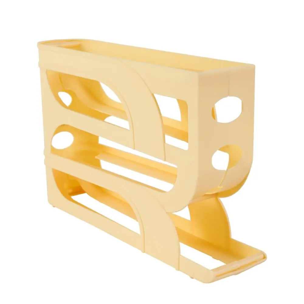 Automatic Egg Roller Rack Space Saving Plastic Organizer