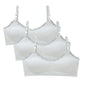 Girls Lace Training Bras Set Cotton Padded Daily Wear