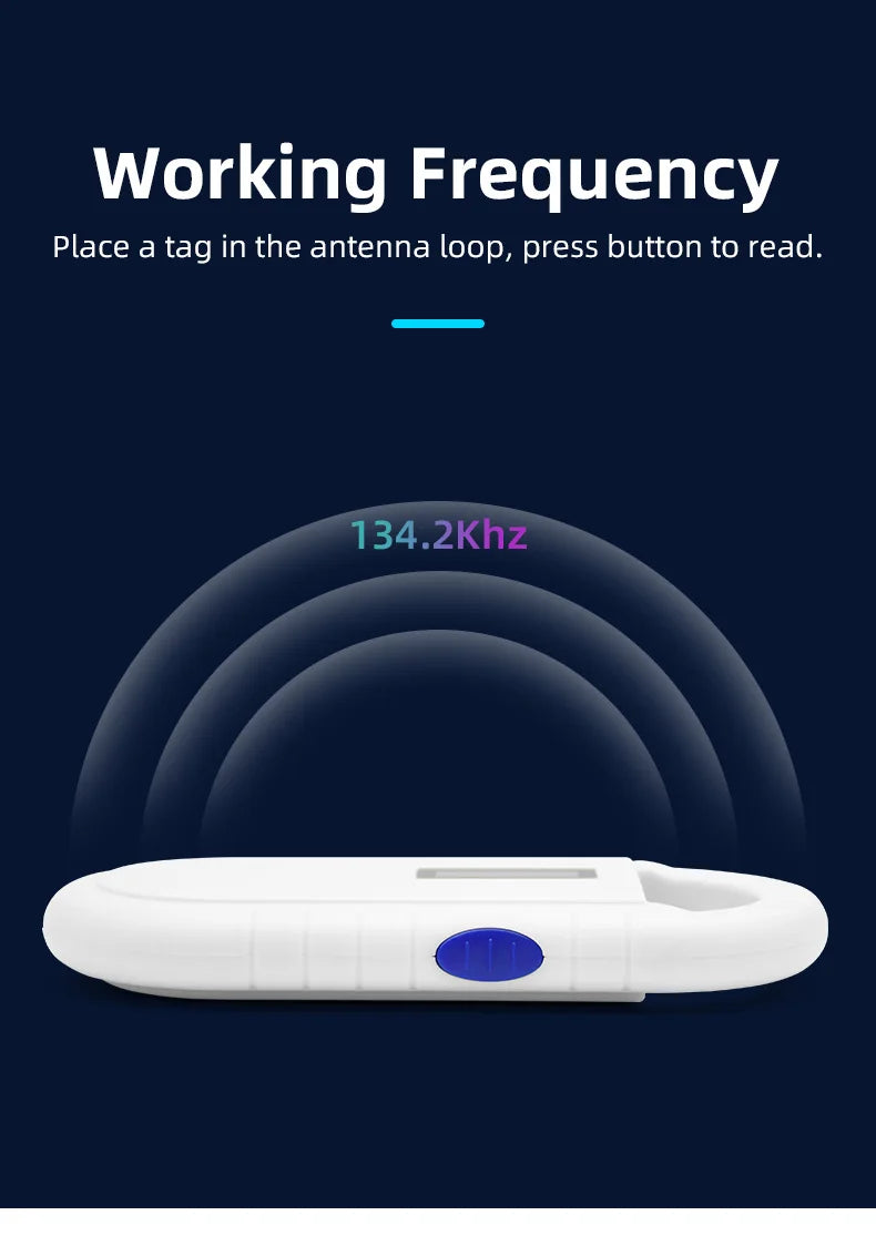 PT160 USB RFID Handheld Pet Microchip Scanner