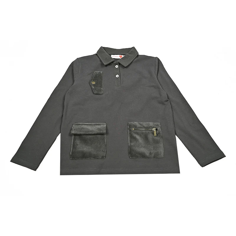 Kids Winter Set with Pockets and Long Sleeves
