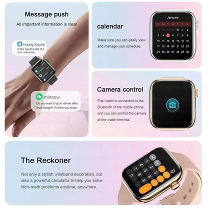 GPS Smart Watch with Heart Rate Monitor and Bluetooth Call