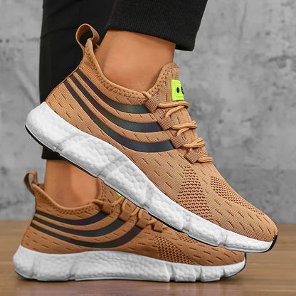 Men's Breathable Platform Running Sneakers