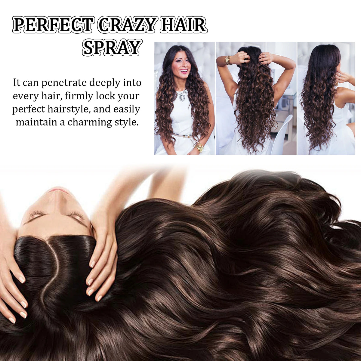 Eelhoe Hair Fluffy Styling Spray 100ML Nourishing Spray