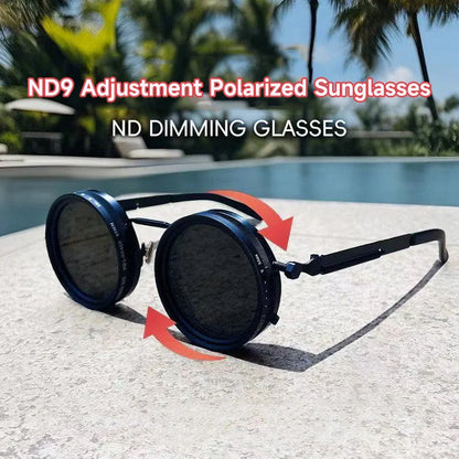 Polarized Round Sunglasses for Outdoor Use