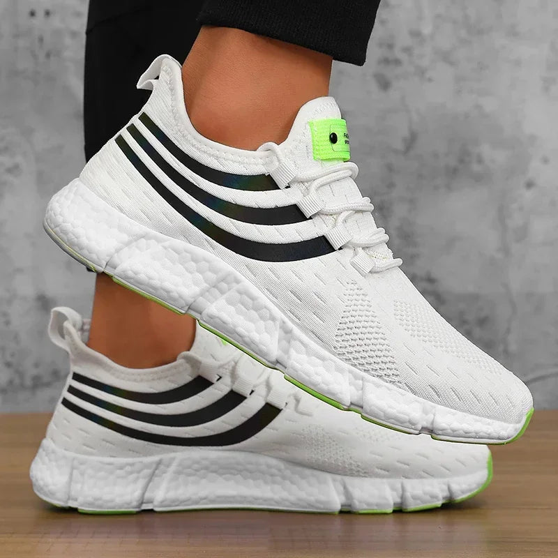 Men's Breathable Platform Running Sneakers