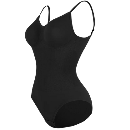 Low Back Bodysuit Shapewear for Women Black