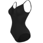 Low Back Bodysuit Shapewear for Women Black