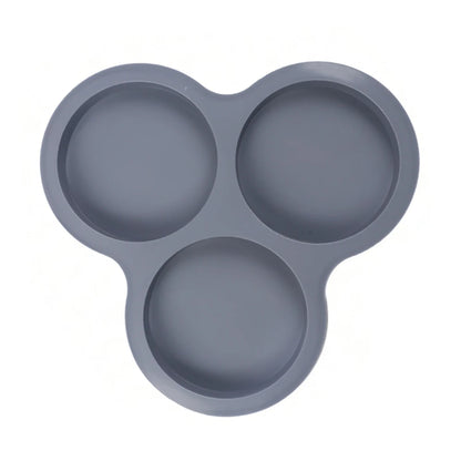 Silicone 3-Cavity Egg Mold for Air Fryer Baking