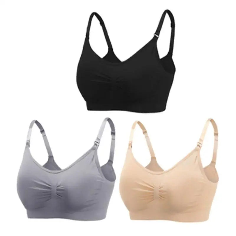 Wirefree Nursing Bra for Women in Natural Color