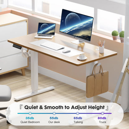 JHK Electric Height Adjustable Standing Desk 40x24 Inch