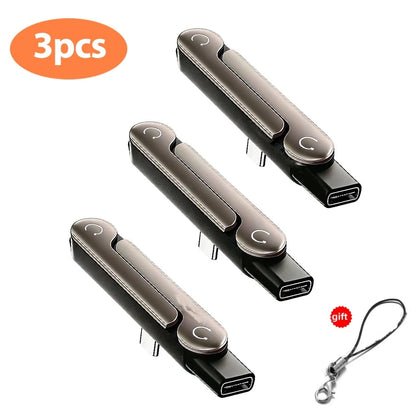 USB-C Fast Charging Adapter Set – 3 Pieces